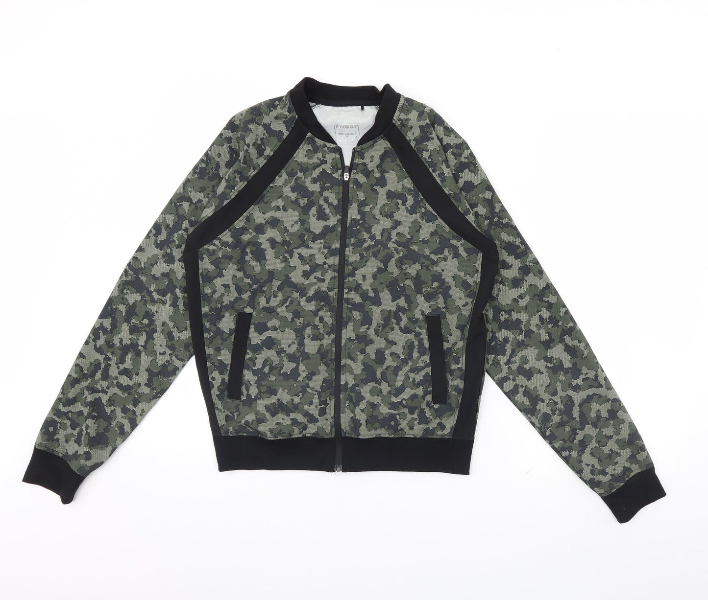 Atmosphere Womens Green Camouflage  Jacket  Size 10