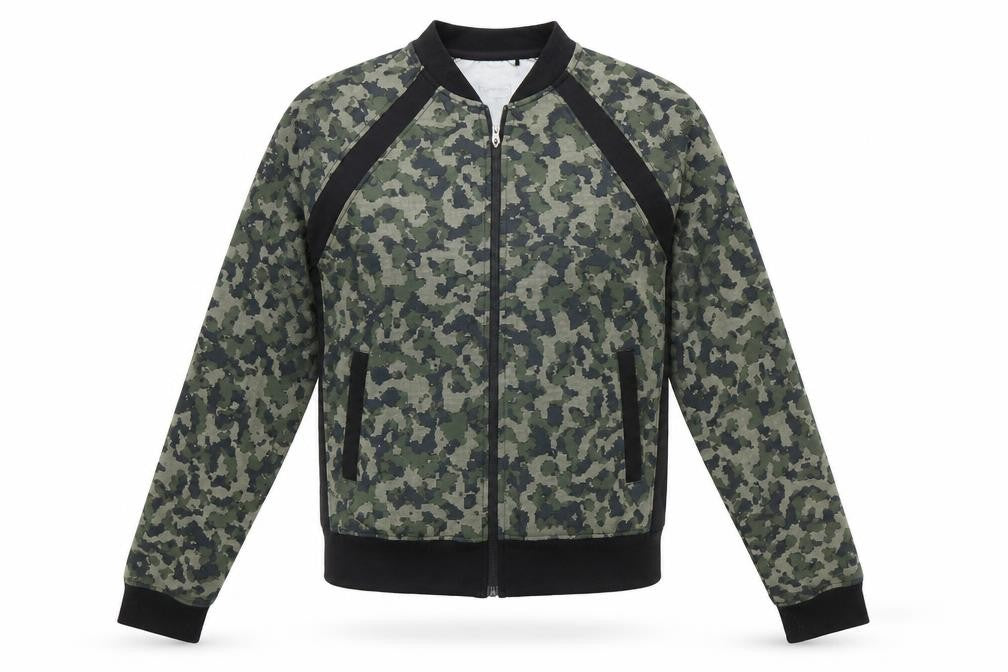 Atmosphere Womens Green Camouflage  Jacket  Size 10