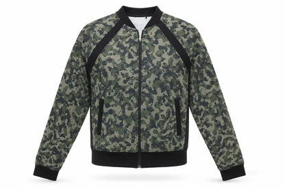 Atmosphere Womens Green Camouflage  Jacket  Size 10