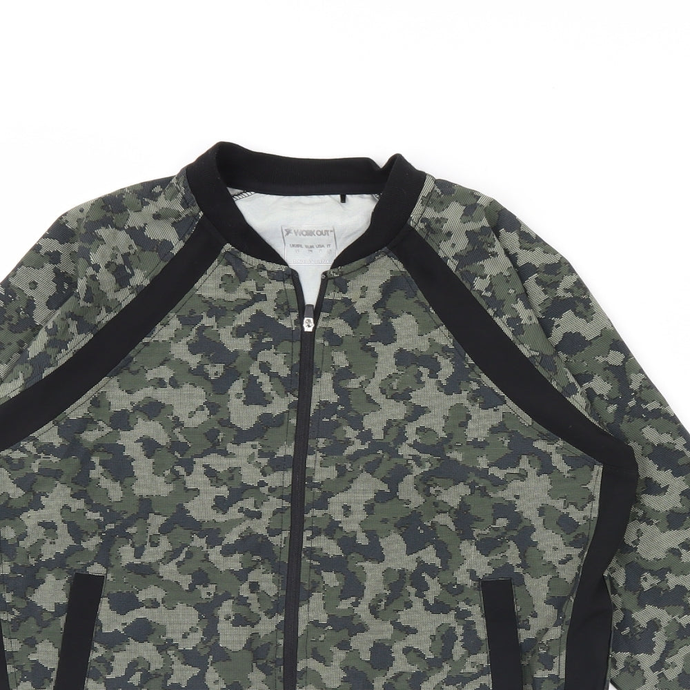 Atmosphere Womens Green Camouflage  Jacket  Size 10