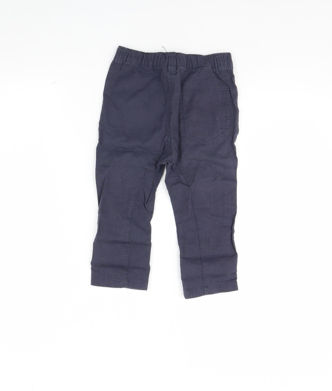 Primark Girls Blue   Capri Trousers Size 2 Years