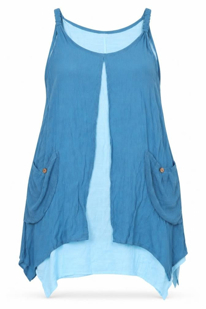 Preworn Womens Blue   Fit & Flare  Size S