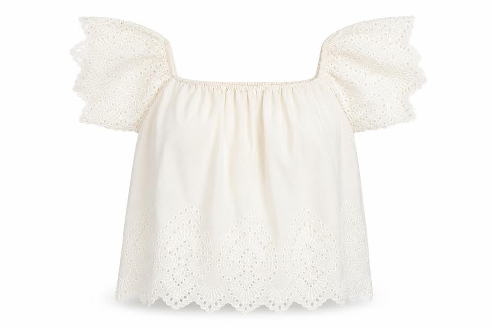 Miss Selfridge Womens White   Basic Blouse Size 10