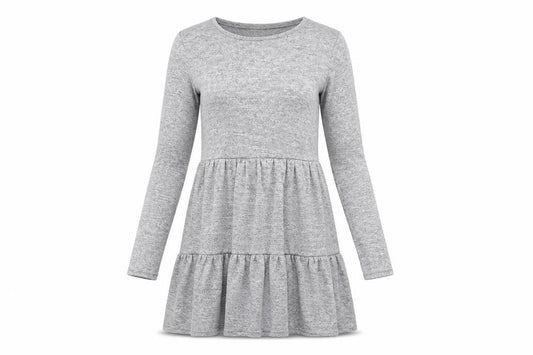 New Look Womens Grey   Jumper Dress  Size 6