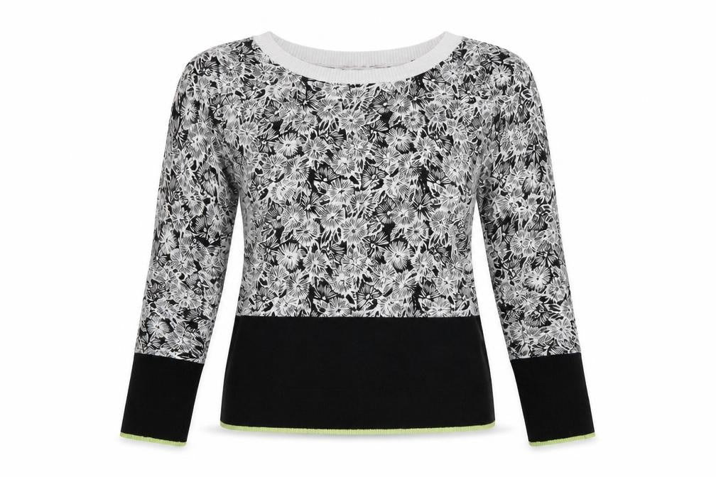 Nex Womens  Floral  Pullover Jumper Size 8