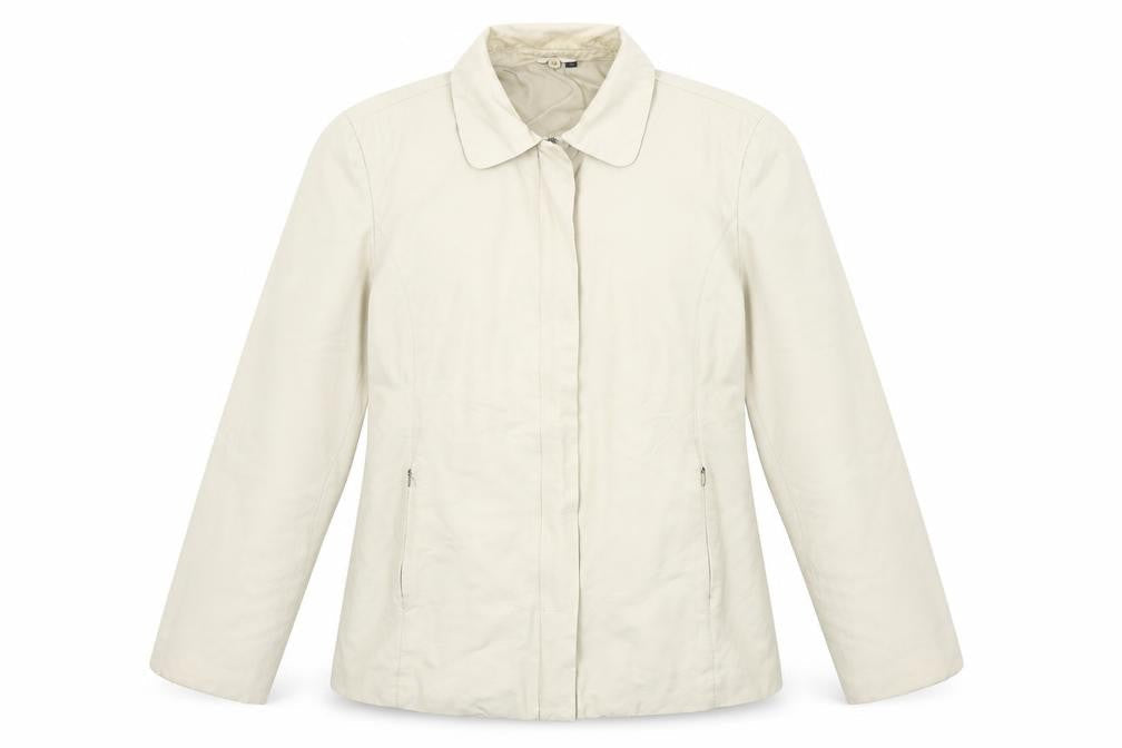NuAge Womens Beige   Jacket  Size 12
