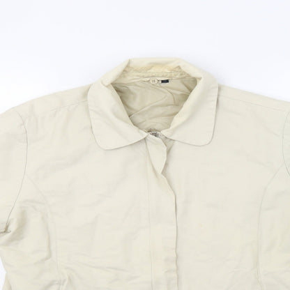 NuAge Womens Beige   Jacket  Size 12