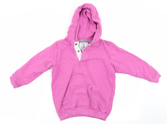 Lazy Jacks Girls Pink   Pullover Hoodie Size 5-6 Years