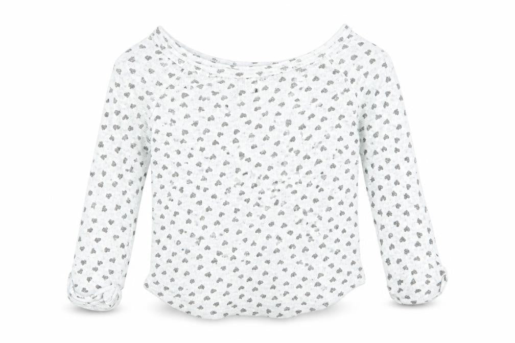 New Look Womens Green   Pullover Jumper Size 8  - heart print