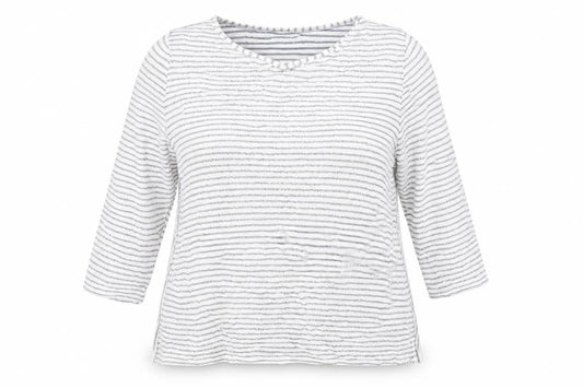 Tu Womens Blue Striped  Pullover Jumper Size 18