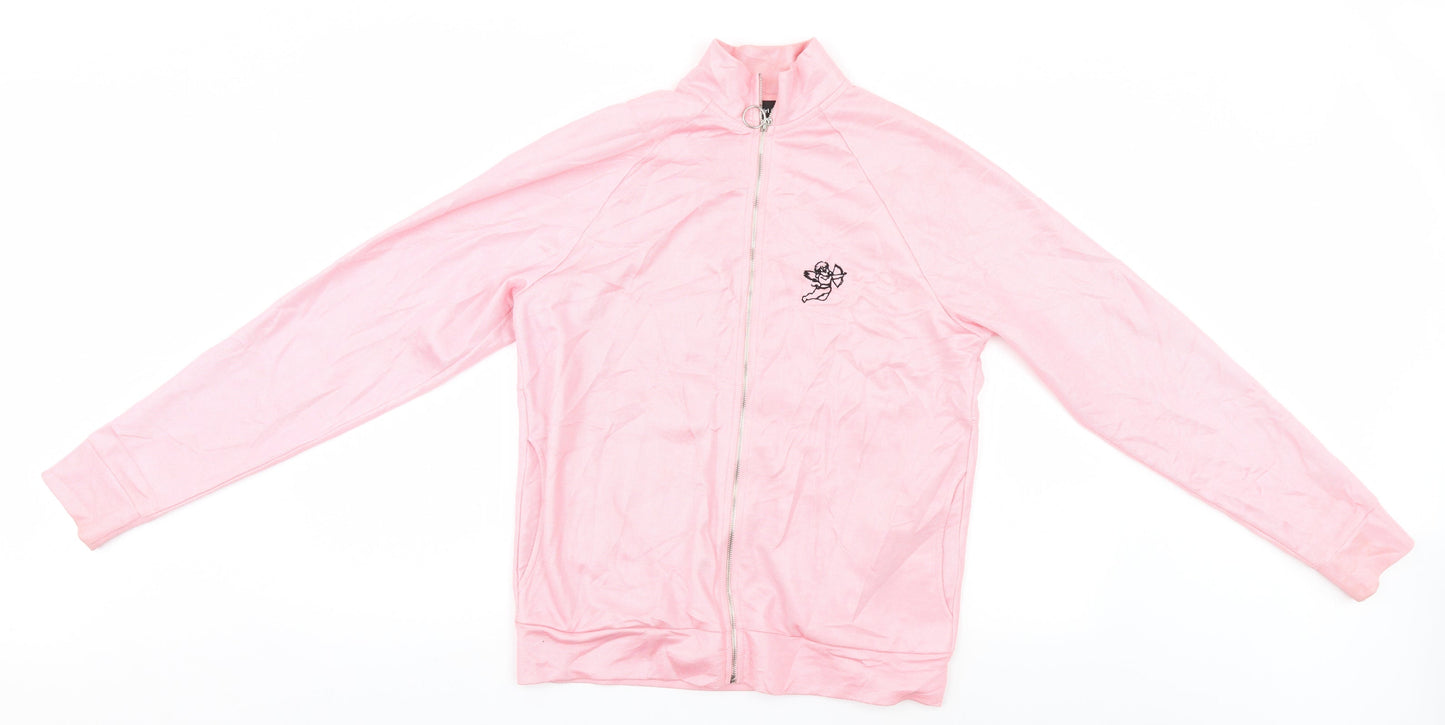 new gir Womens Pink   Full Zip Jumper Size S