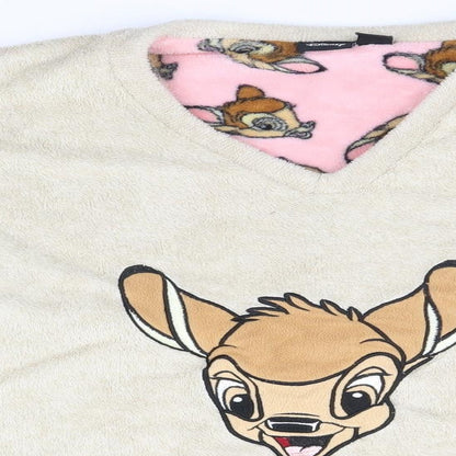 Preloved Disney Womens Beige   Pullover Jumper Size 10  - Bambi - Detail