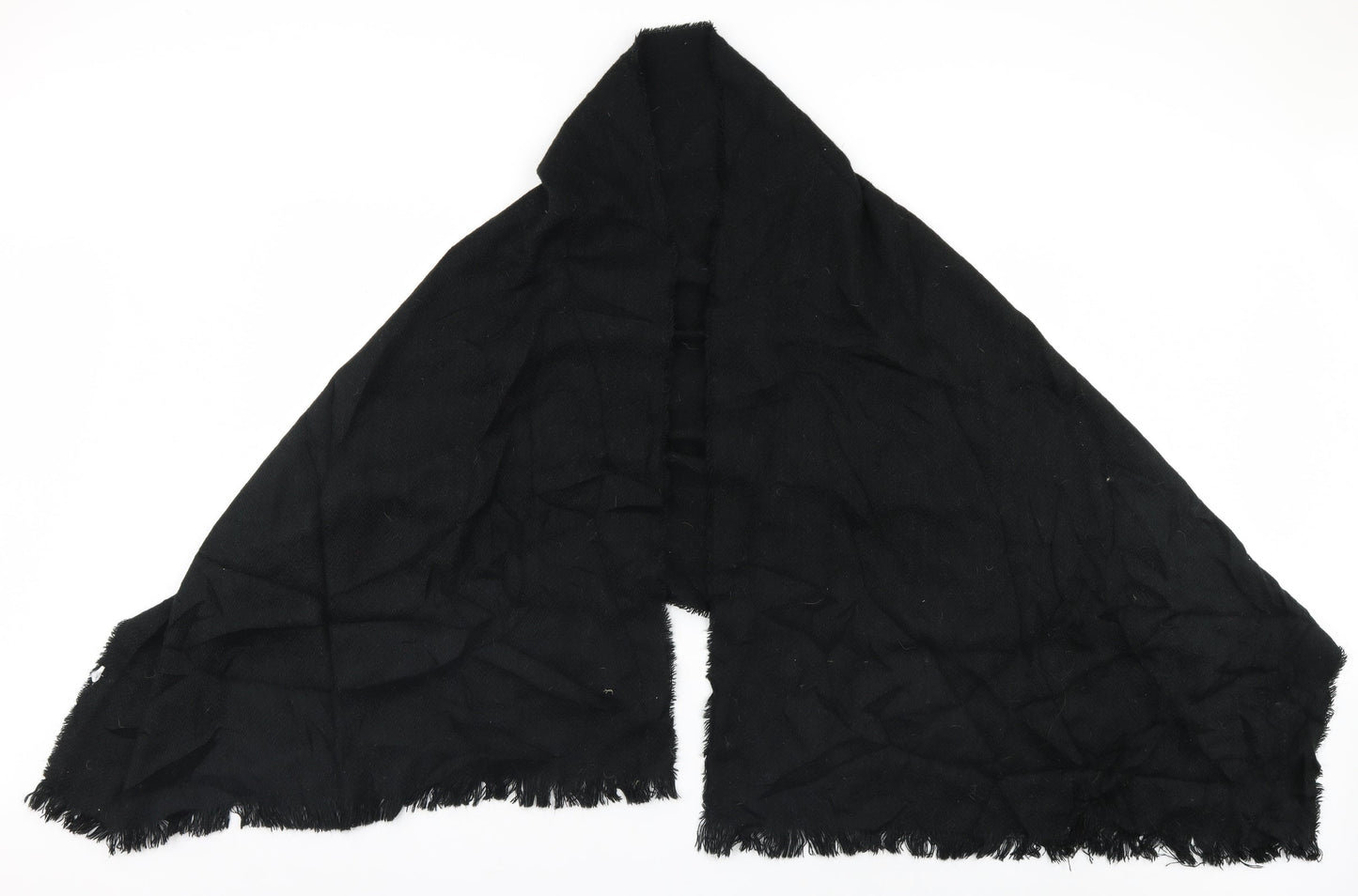Preworn Womens Black    Scarf