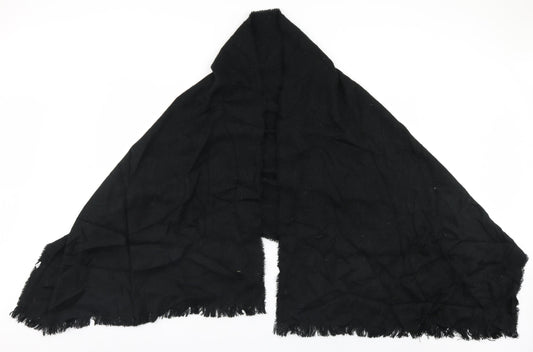 Preworn Womens Black    Scarf