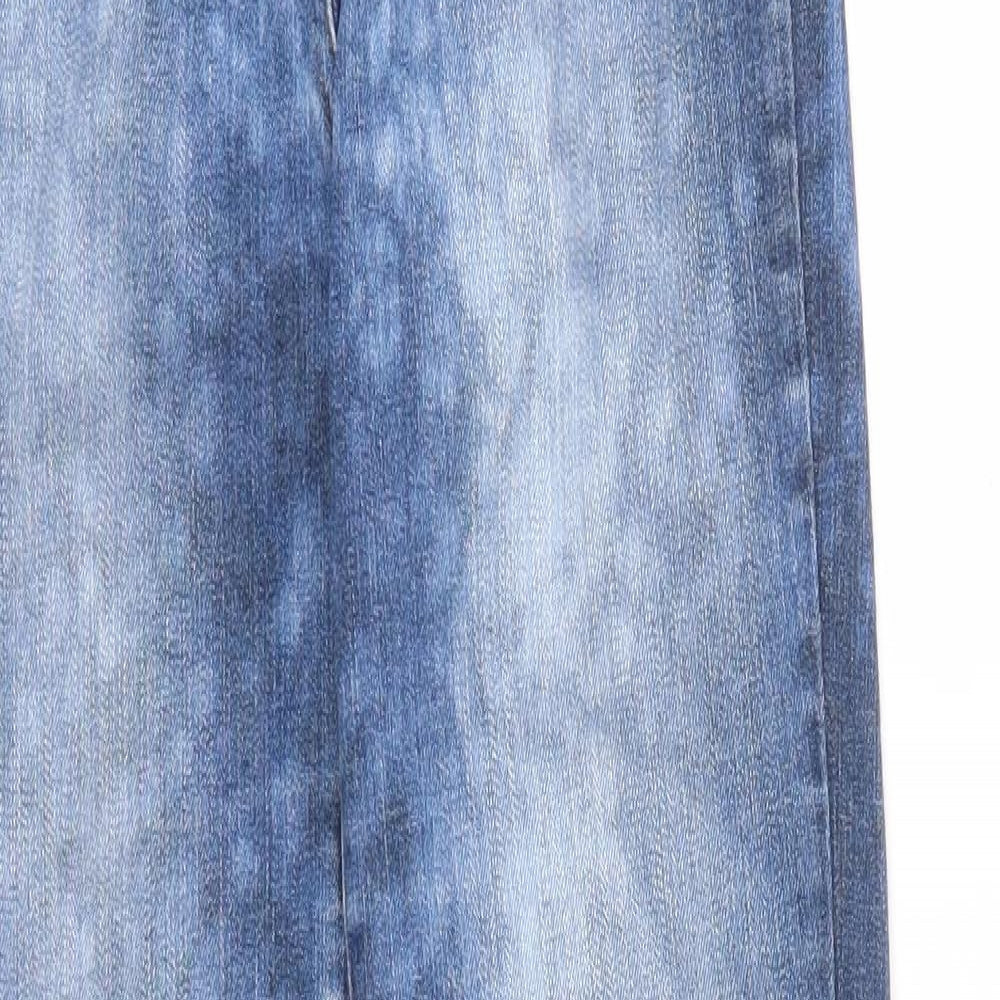 Papaya Womens Blue   Straight Jeans Size 8 L28 in