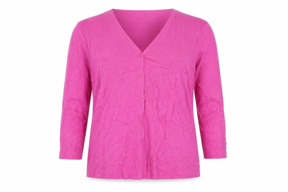 Precis Womens Pink   Cardigan Jumper Size L