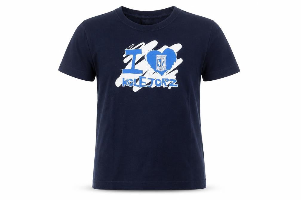 ejada Boys Blue   Basic T-Shirt Size 10 Years  - I love kolejorz