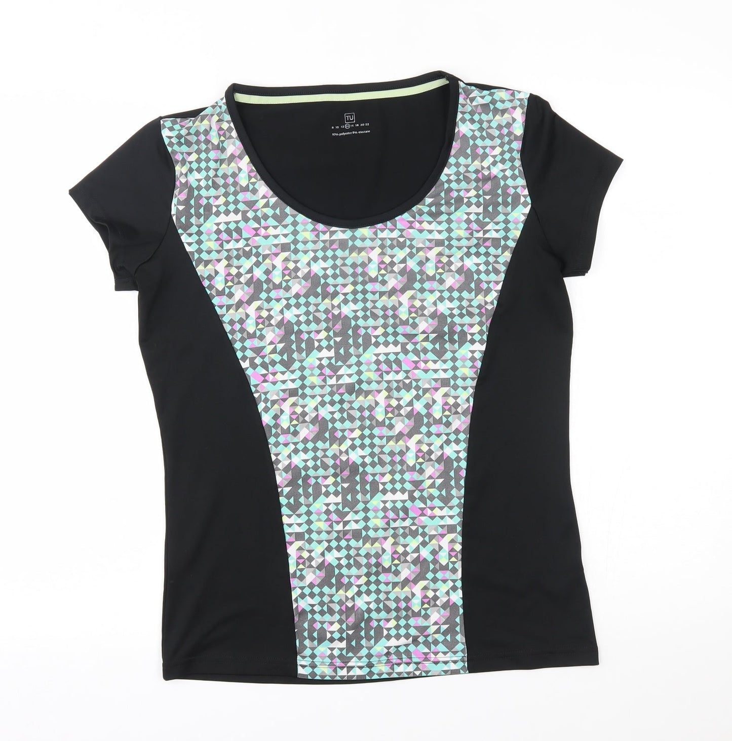 TU Womens Black   Basic Blouse Size 14