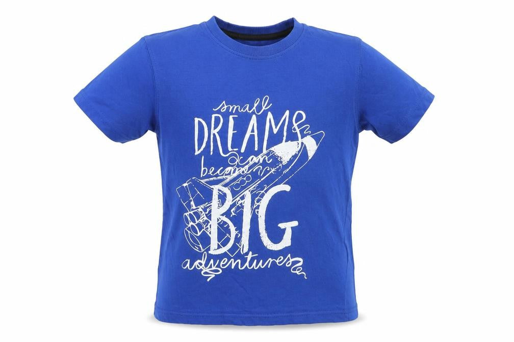 DOONE Boys Blue   Basic T-Shirt Size 6-7 Years