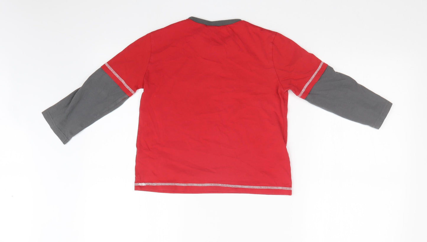 Liverpool FC Boys Multicoloured   Basic T-Shirt Size 8 Years