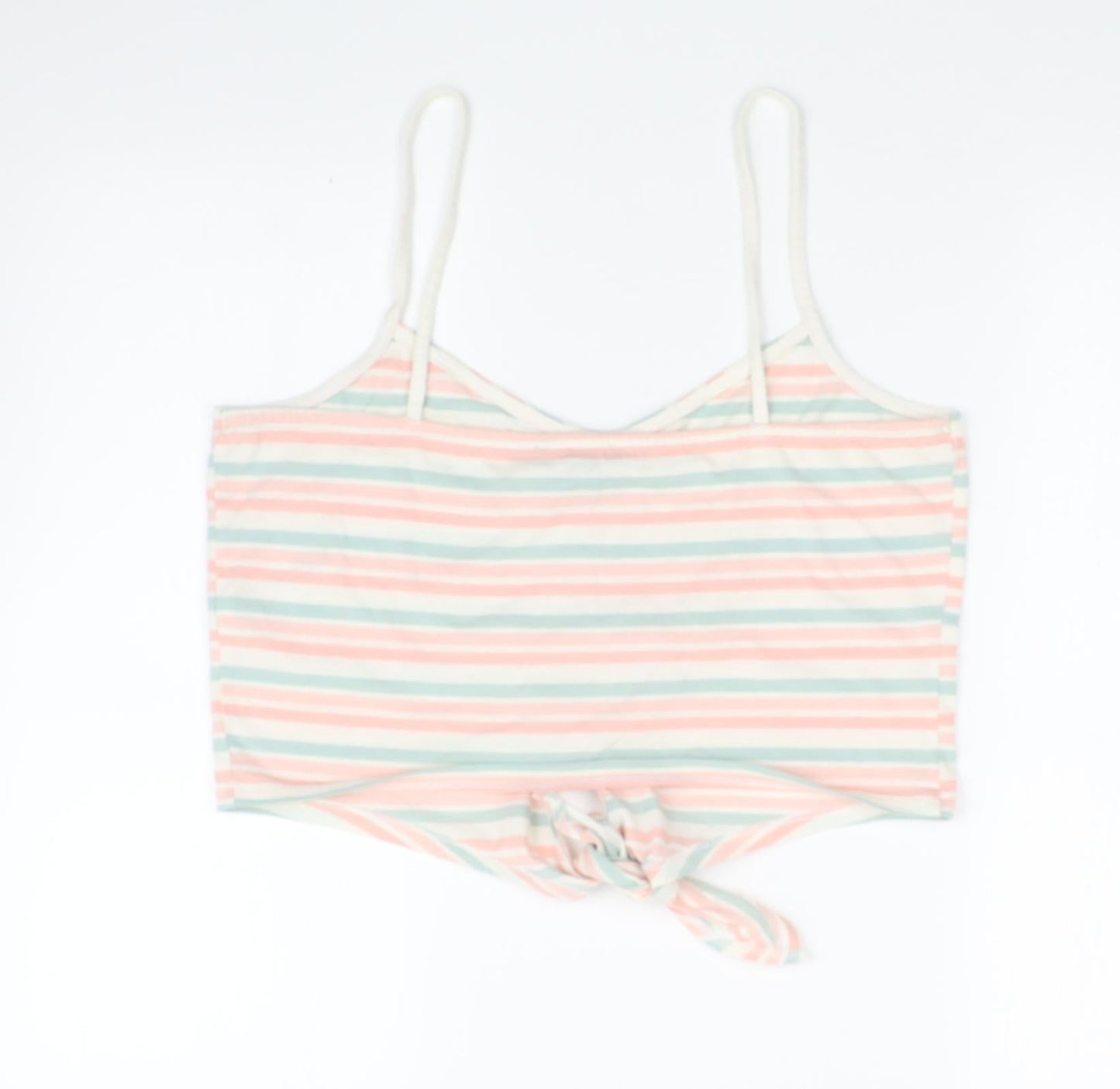 New Look Womens Multicoloured Striped  Camisole T-Shirt Size 16