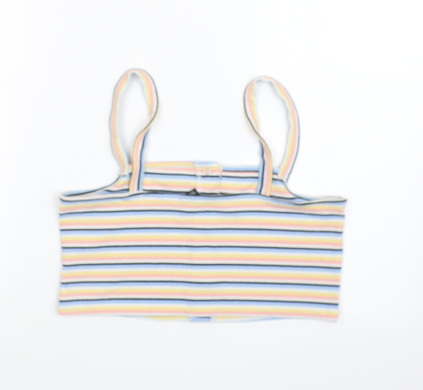 New Look Womens Multicoloured Striped  Camisole T-Shirt Size 16
