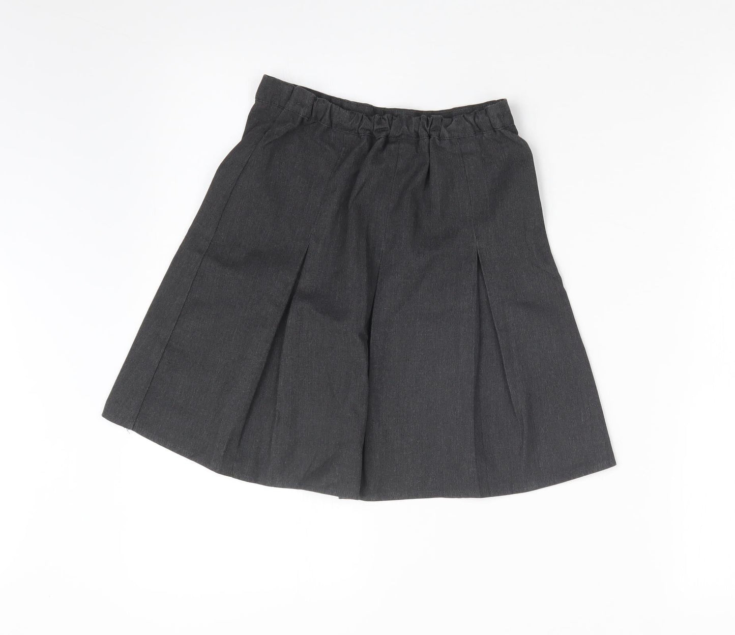 George Girls Grey   Pleated Skirt Size 7-8 Years