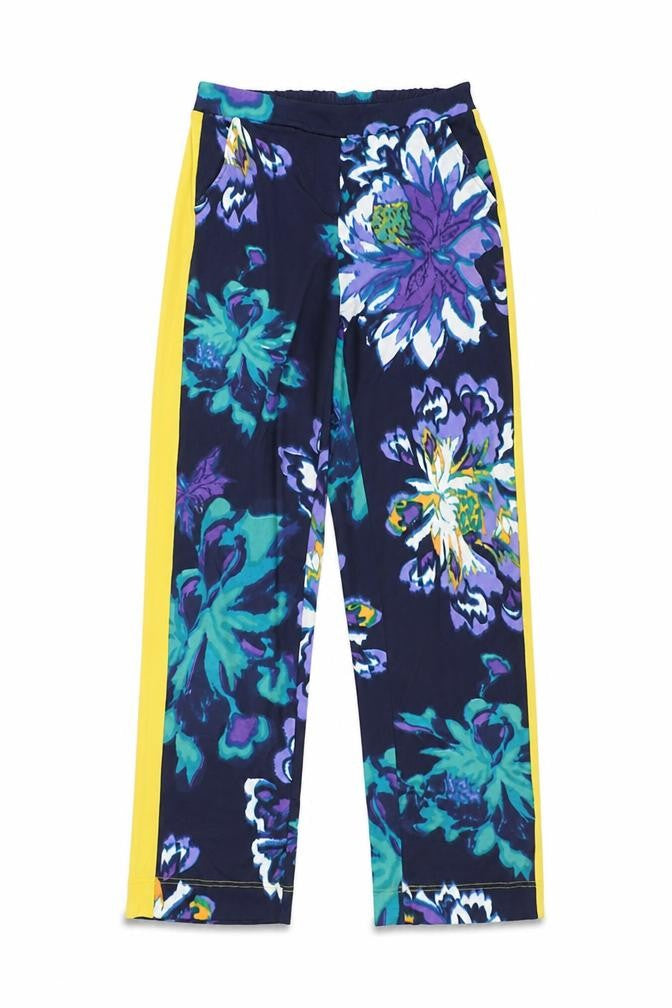NICK VERSE Womens Multicoloured Floral  Trousers  Size XS L30 in