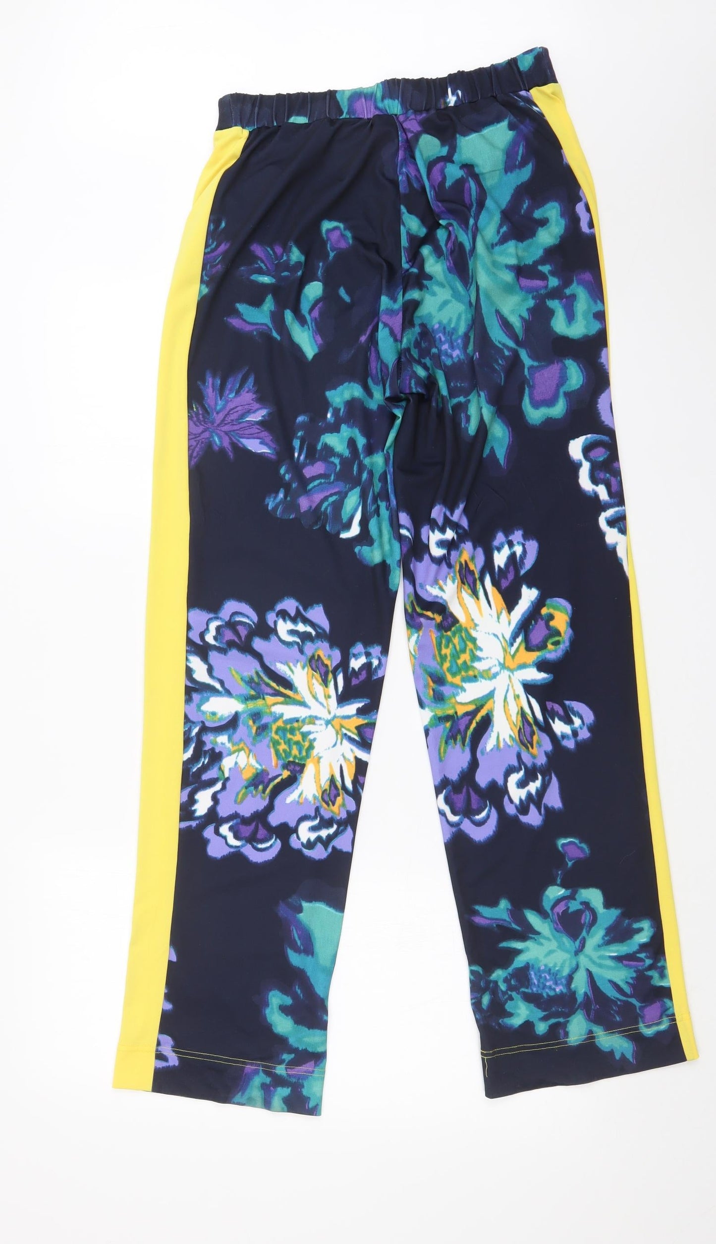 NICK VERSE Womens Multicoloured Floral  Trousers  Size XS L30 in