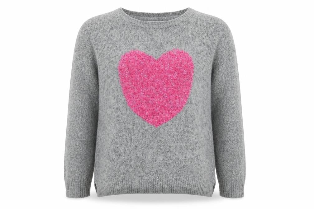 Marks & Spencer Girls Grey   Pullover Sweatshirt Size 10-11 Years