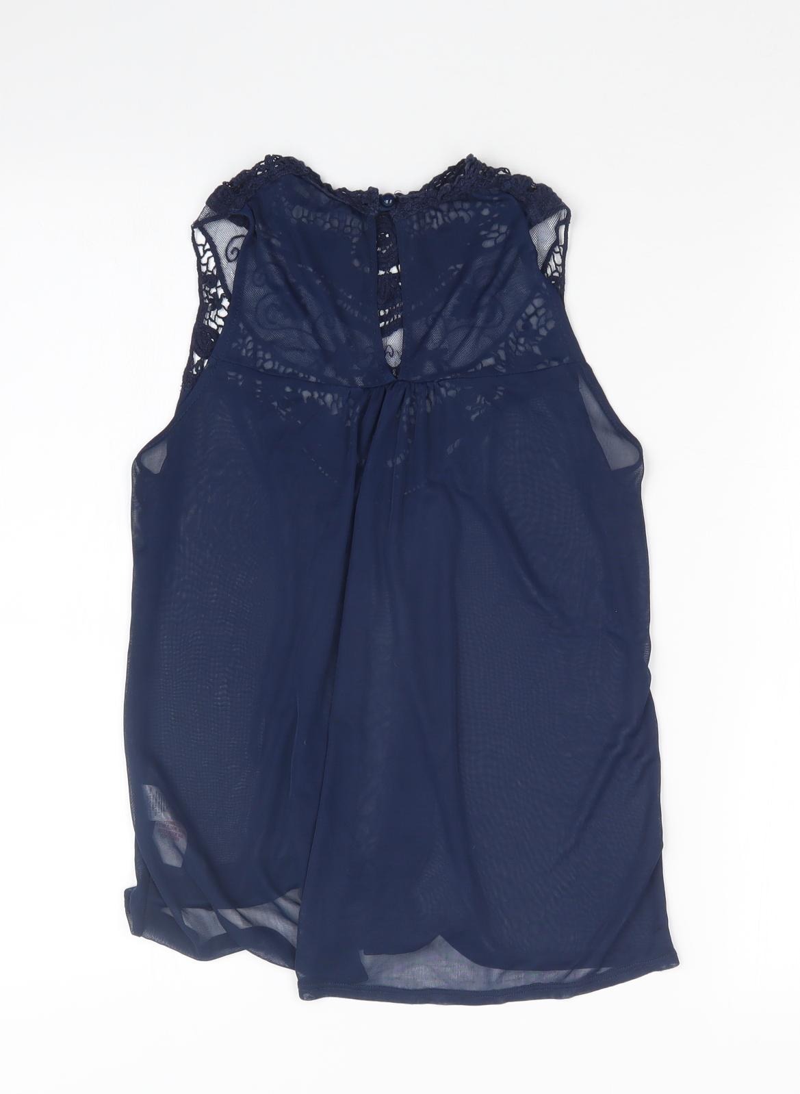 Atmosphere Womens Blue   Basic Tank Size 8