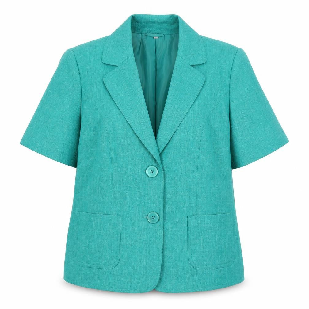 Preworn Womens Green   Jacket Blazer Size 16