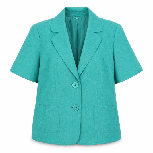 Preworn Womens Green   Jacket Blazer Size 16