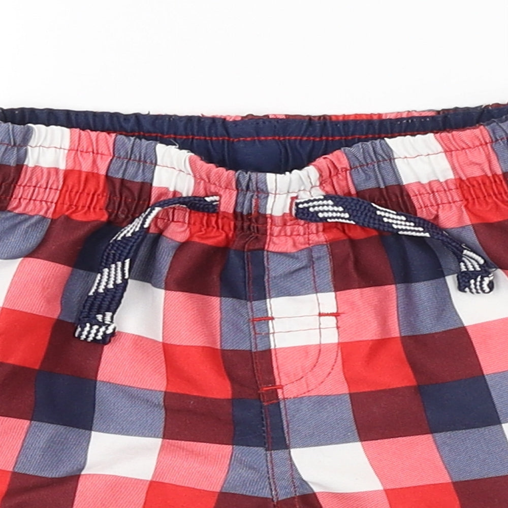 Mini Rebel  Multicoloured Check  Cropped Trousers Size 18-24 Months