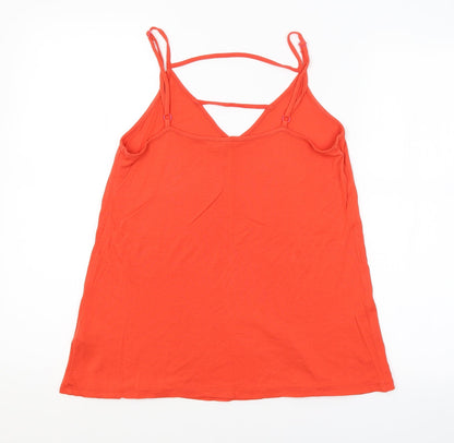 ASOS Womens Red   Basic T-Shirt Size 10