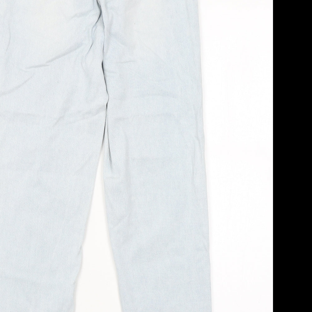 DENIM CO. Womens Blue   Straight Jeans Size 10 L27 in