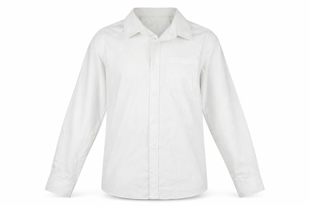 F&F Boys White   Basic Button-Up Size 12-13 Years
