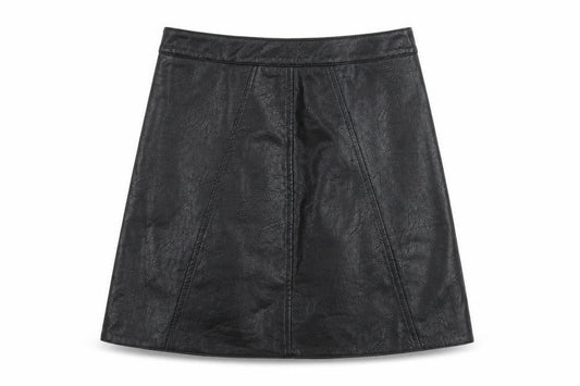 IVIVI Womens Black   Mini Skirt Size L