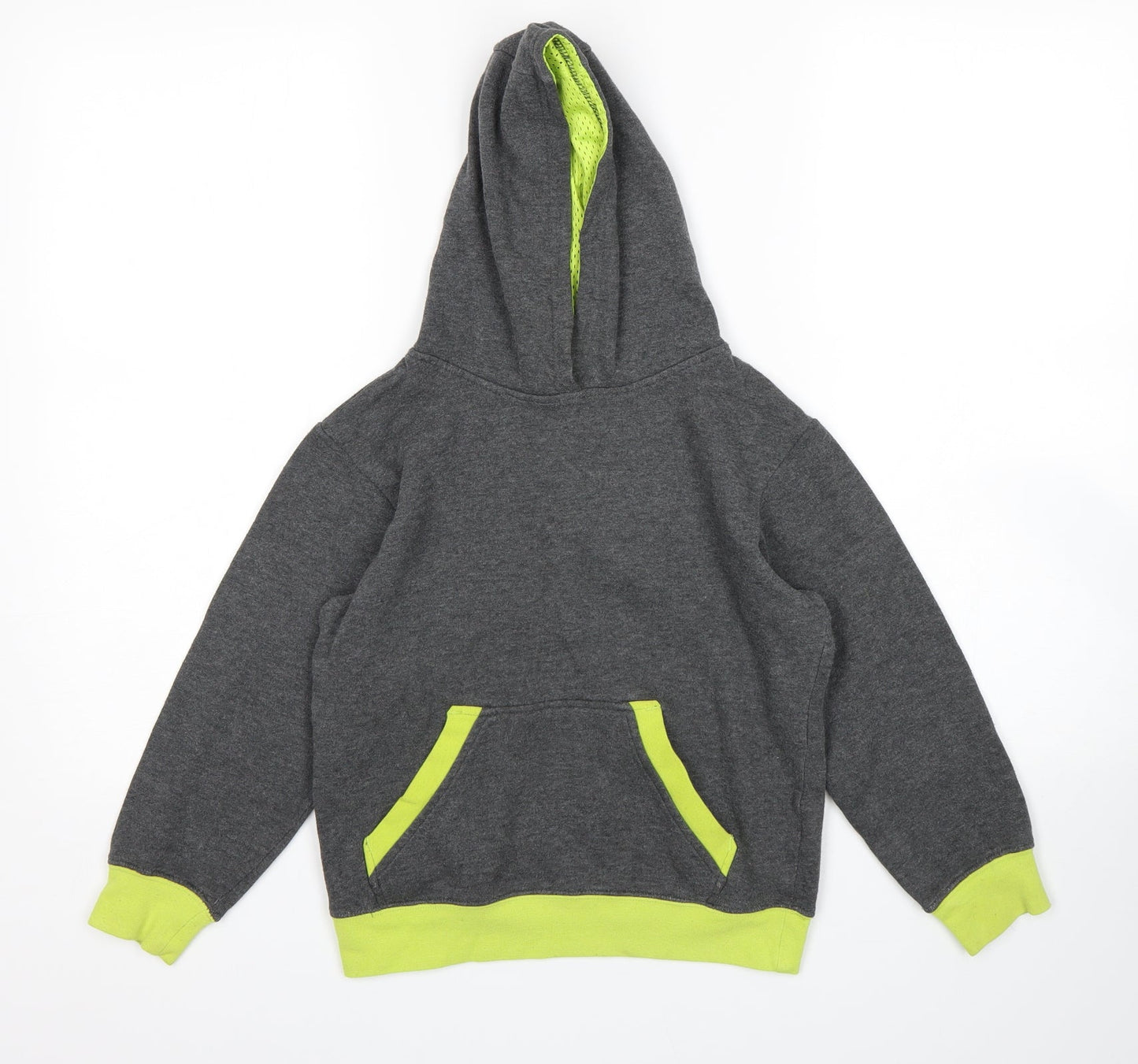URB 65 Boys Grey   Pullover Hoodie Size 7-8 Years