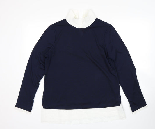 Dorothy Perkins Womens Blue   Pullover Jumper Size 14