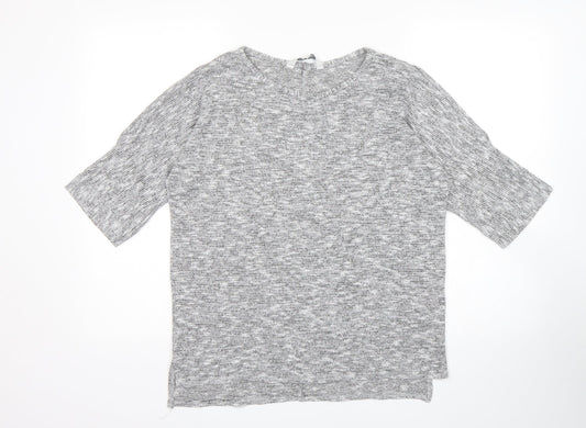 Peacocks Womens Grey   Pullover Jumper Size 14