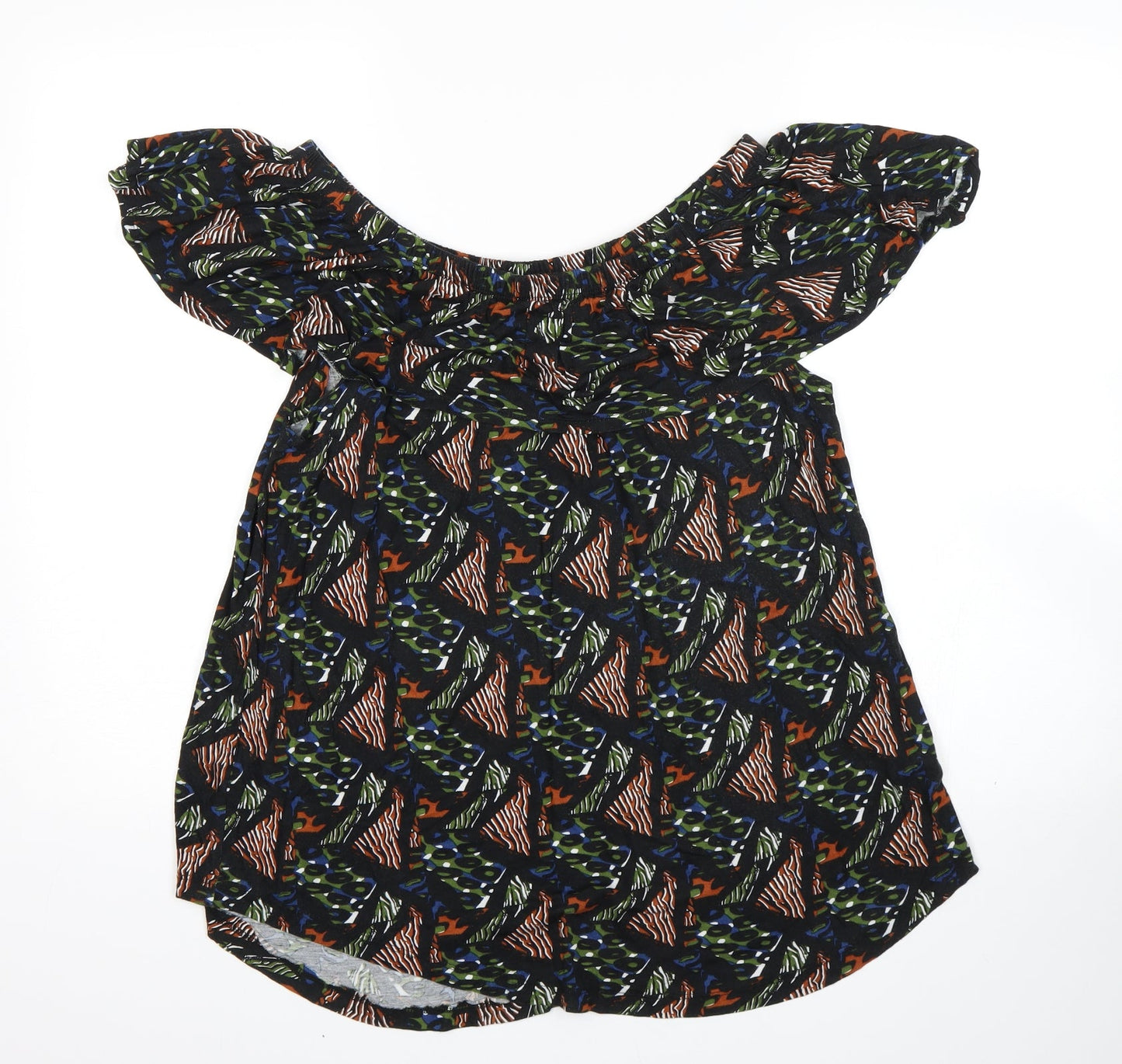 Pep&co Womens Multicoloured Animal Print  Basic Tank Size 12