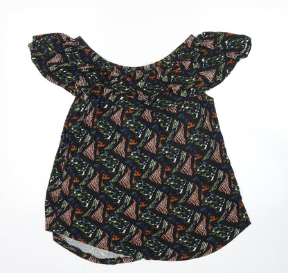 Pep&Co Womens Multicoloured Animal Print  Basic Tank Size 12