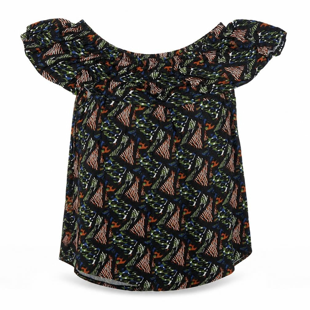 Pep&co Womens Multicoloured Animal Print  Basic Tank Size 12