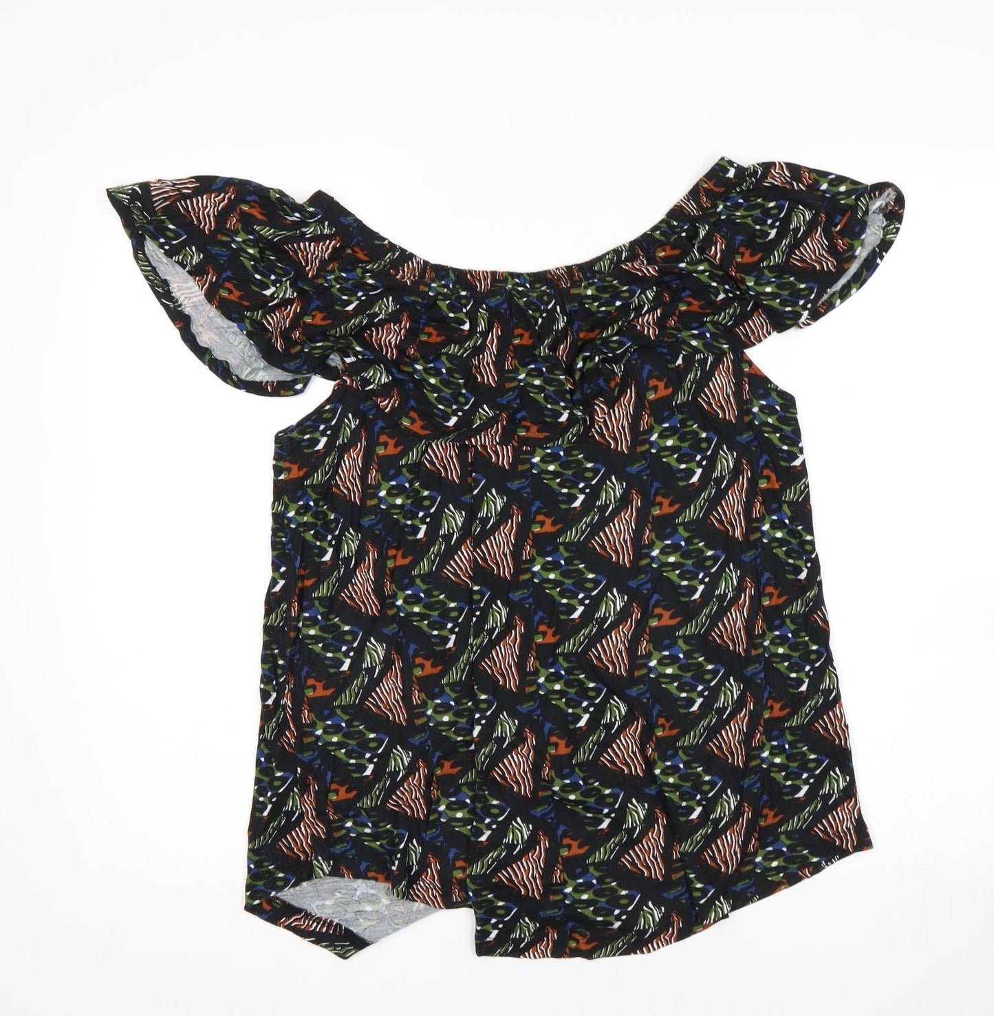 Pep&co Womens Multicoloured Animal Print  Basic Tank Size 12