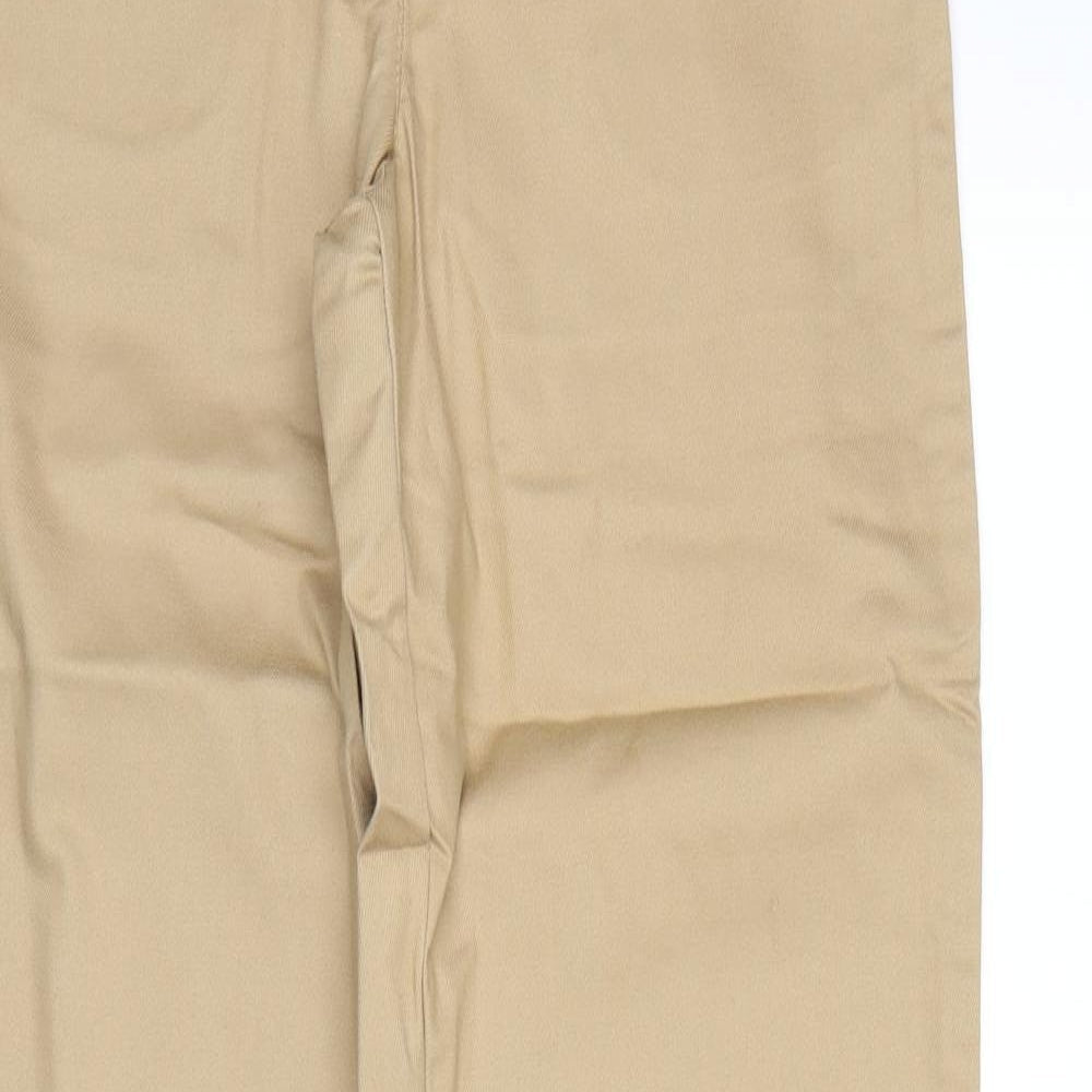 Moose Golf Clothing Womens Beige   Chino Trousers Size 8 L33 in