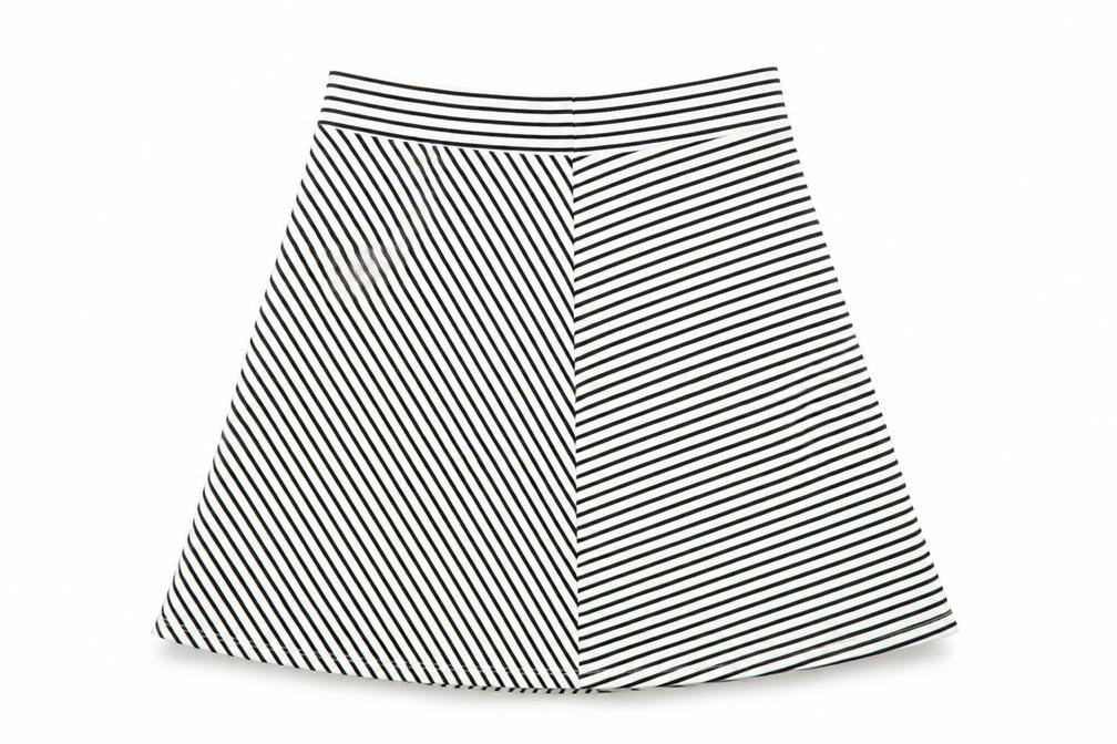 Atmosphere Womens Multicoloured Striped  A-Line Skirt Size 8