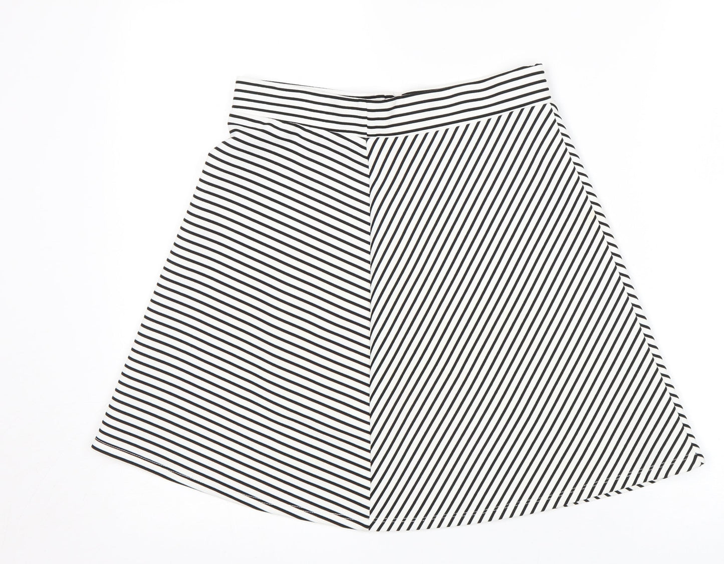 Atmosphere Womens Multicoloured Striped  A-Line Skirt Size 8