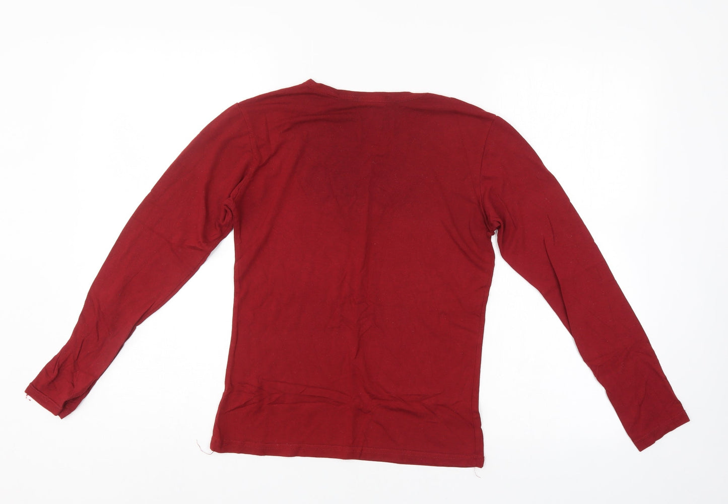 Yeliz Womens Red   Pullover Jumper Size M
