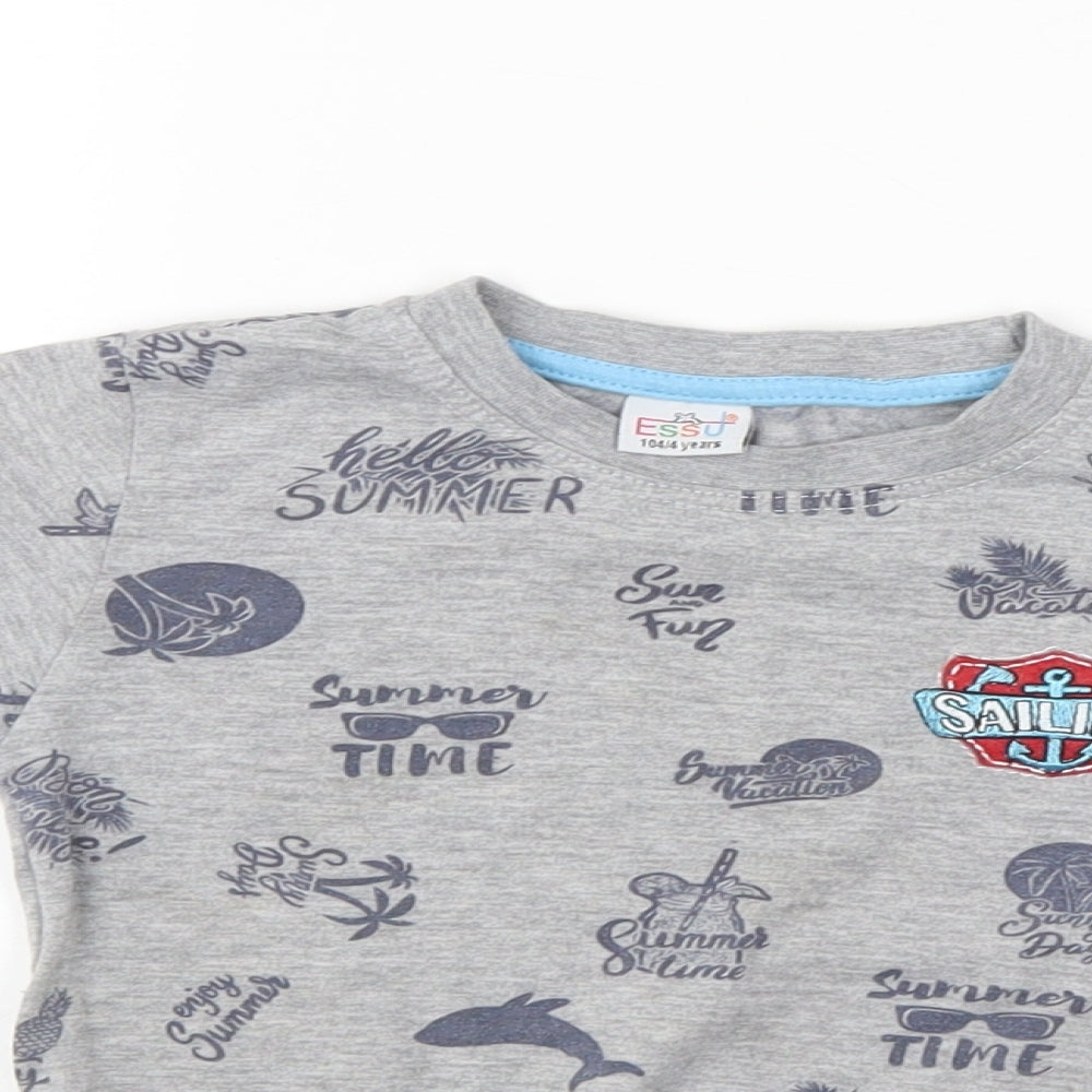 Essu Boys Grey    Polo Size 4 Years